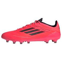 adidas F50 Elite AG Fußballschuh Fußballschuhe Turbo / Aurora Black / Platinum Metallic