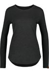 ALIFE AND KICKIN LeaAK A Langarmshirt Damen - moonless melange