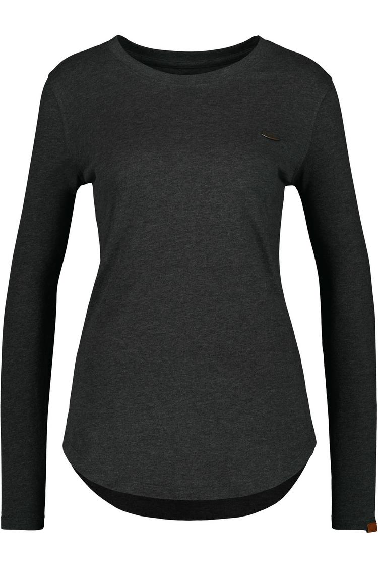 ALIFE AND KICKIN ALIFE AND KICKIN LeaAK A Langarmshirt Damen - moonless melange - 0 | SportScheck