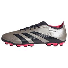 adidas Predator League 2G/3G AG Fußballschuh Fußballschuhe Platinum Metallic / Aurora Black / Turbo