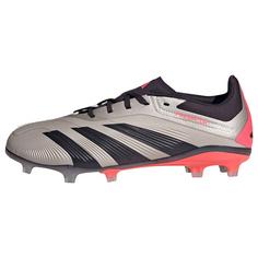 adidas Predator Elite Kids FG Fußballschuh Fußballschuhe Kinder Platinum Metallic / Aurora Black / Carbon