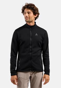 Rückansicht von Odlo Fleecejacke Herren black(15000)