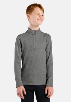 Rückansicht von Odlo Fleecepullover Kinder grey melange(15700)