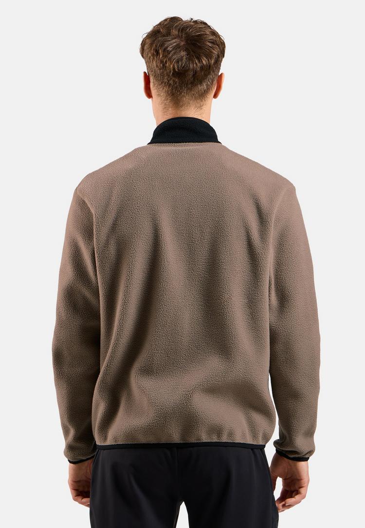 Odlo Odlo Fleecehoodie Herren - black - cinder(60305) - 1 | SportScheck