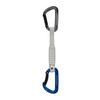 Mammut Workhorse Keylock 17 cm Quickdraw Expressen - Straight Gate/Bent Gate Key Lock, grey-blue