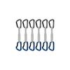 Mammut Workhorse Keylock 17cm 6-Pack Expressen - Straight Gate/Bent Gate Key Lock, grey-blue
