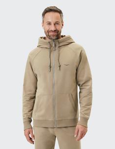 Rückansicht von VENICE BEACH VBM Gavin Sweatjacke Herren desert taupe