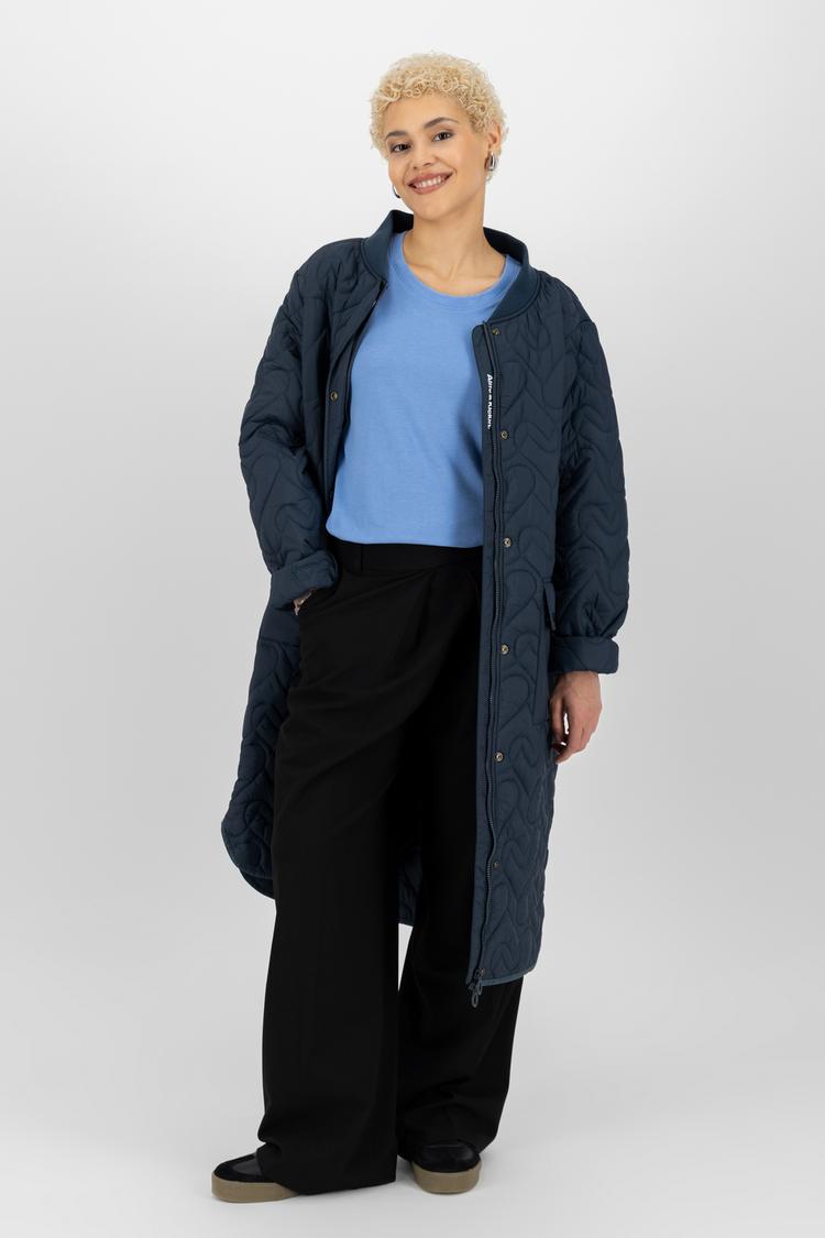 ALIFE AND KICKIN ALIFE AND KICKIN LeaAK A Langarmshirt Damen - lupine blue melange - 4 | SportScheck