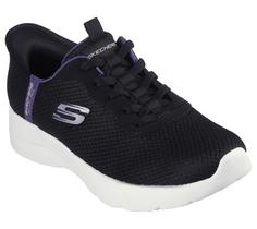 Skechers DYNAMIGHT 2.0 DAILY ADVENTURE Sneaker Damen Schwarz / Violett