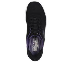 Rückansicht von Skechers DYNAMIGHT 2.0 DAILY ADVENTURE Sneaker Damen Schwarz / Violett