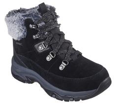 Skechers TREGO SNOW WORRIES Sneaker Damen Schwarz