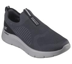 Skechers GO WALK FLEX PEERLESS Sneaker Herren Dunkelgrau / Schwarz