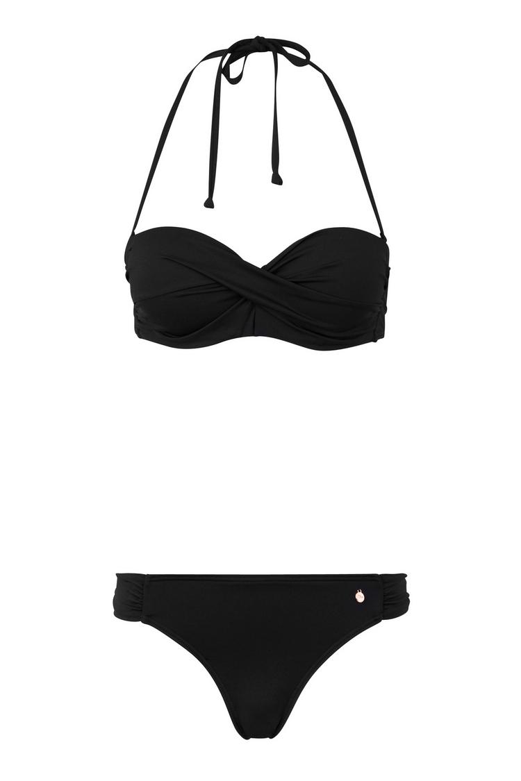S.OLIVER S.OLIVER B&uuml;gel-Bandeau-Bikini Bikini Set Damen - schwarz - 1 | SportScheck