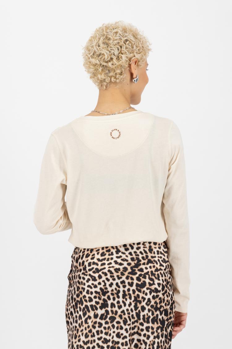 ALIFE AND KICKIN ALIFE AND KICKIN LeaAK A Langarmshirt Damen - chalk melange - 2 | SportScheck
