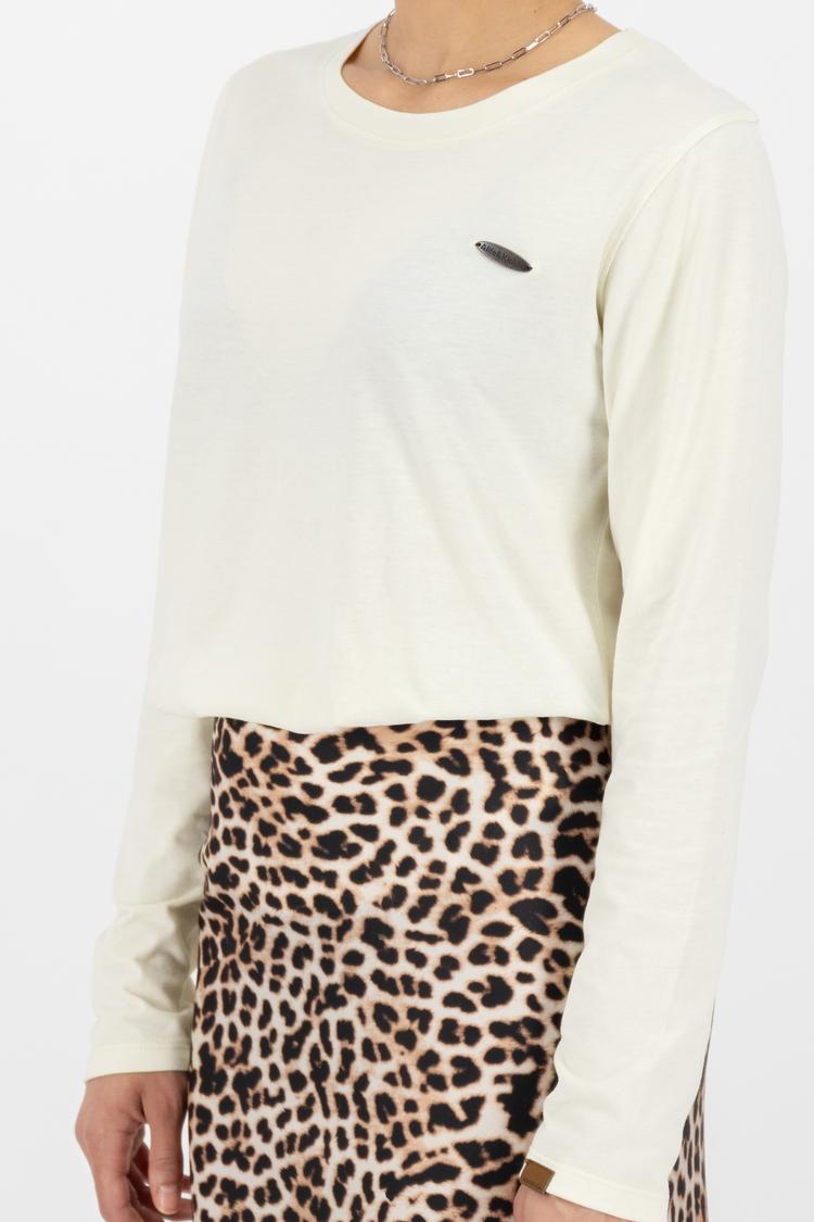 ALIFE AND KICKIN ALIFE AND KICKIN LeaAK A Langarmshirt Damen - chalk melange - 3 | SportScheck