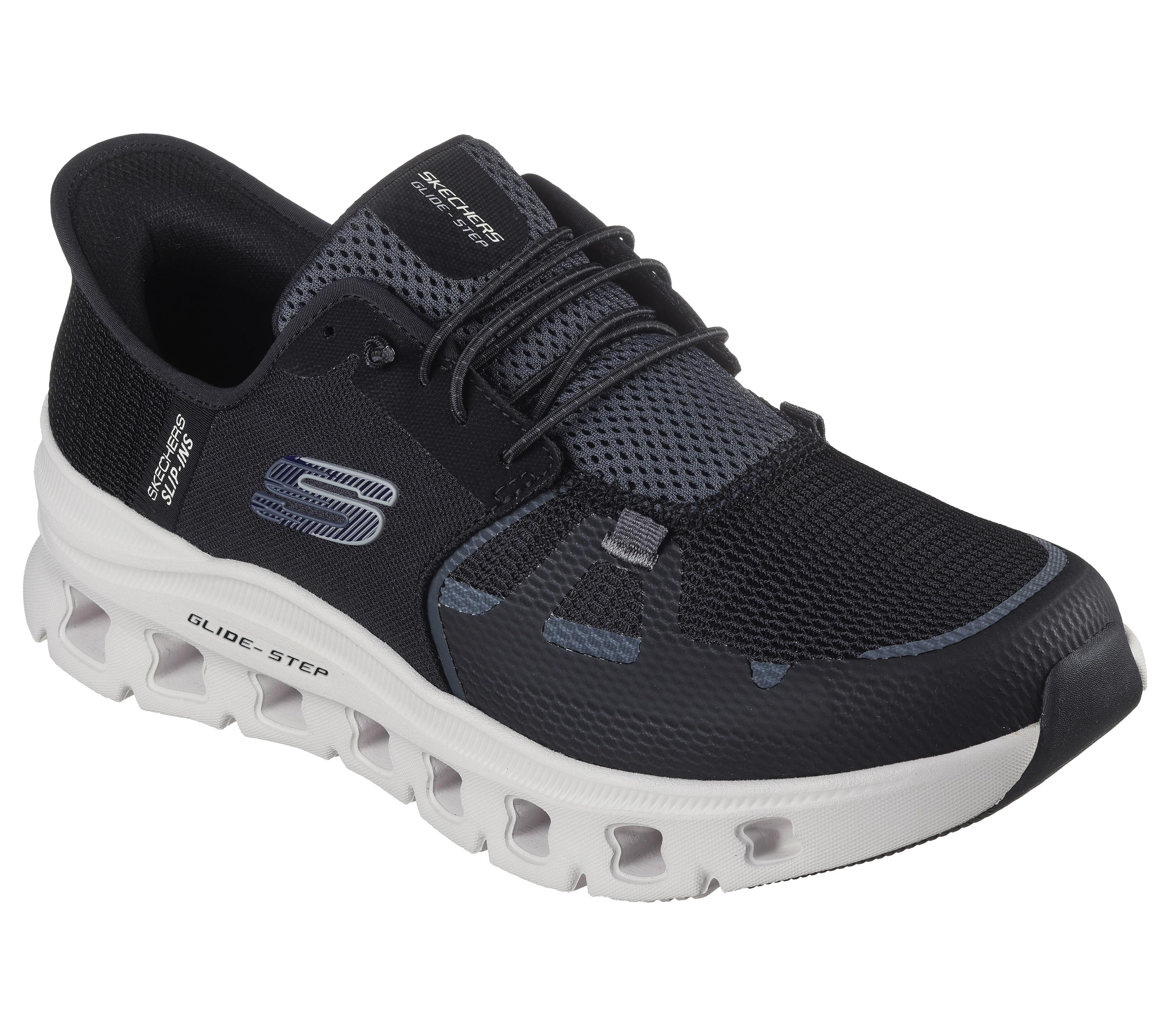 Skechers GLIDE-STEP PRO Sneaker Herren Schwarz im Online Shop von