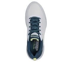 Rückansicht von Skechers SKECH-LITE PRO ANKKOR Sneaker Herren Hellgrau / Grün / Limette