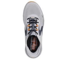 Rückansicht von Skechers GLIDE-STEP ALTUS Sneaker Herren Grau / Orange