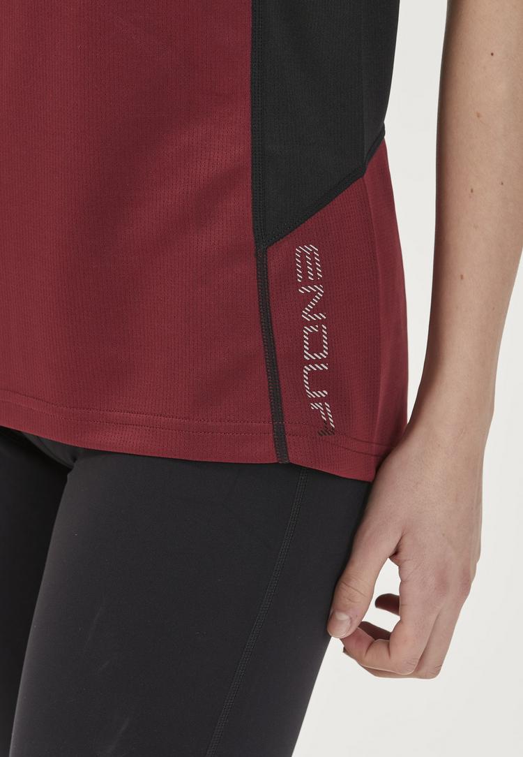 Endurance Endurance JAVA W Bike S/S Tee Trikot Damen - 4033 Cabernet - 3 | SportScheck