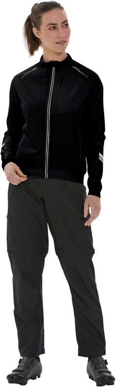 Rückansicht von Endurance Waloha Fahrradjacke Damen 1001 Black