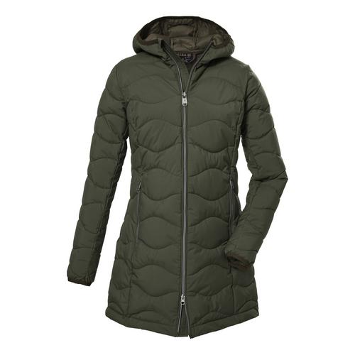 Rückansicht von G.I.G.A. DX by killtec Outdoorweste Damen Oliv