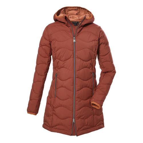 Rückansicht von G.I.G.A. DX by killtec Outdoorweste Damen Rose4028