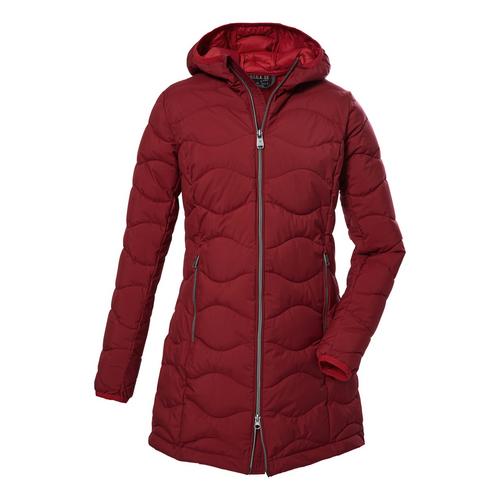 Rückansicht von G.I.G.A. DX by killtec Outdoorweste Damen Rot4512