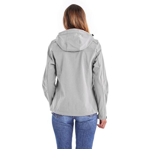 Rückansicht von KILLTEC Softshelljacke Softshelljacke Damen Grau069