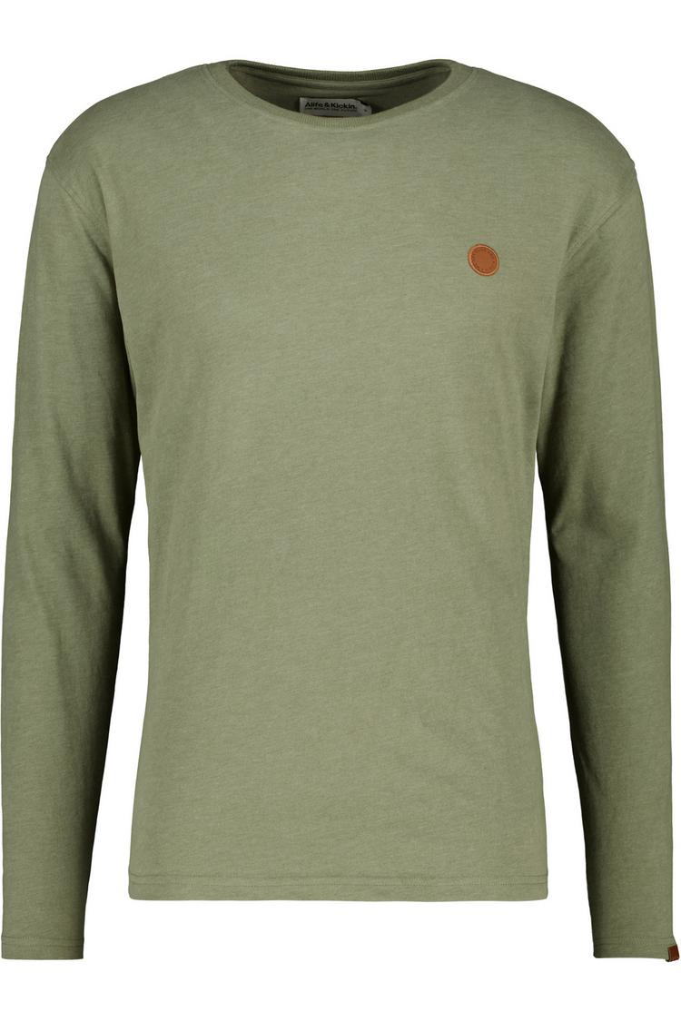 ALIFE AND KICKIN ALIFE AND KICKIN AlexAK A Langarmshirt Herren - dust melange - 0 | SportScheck