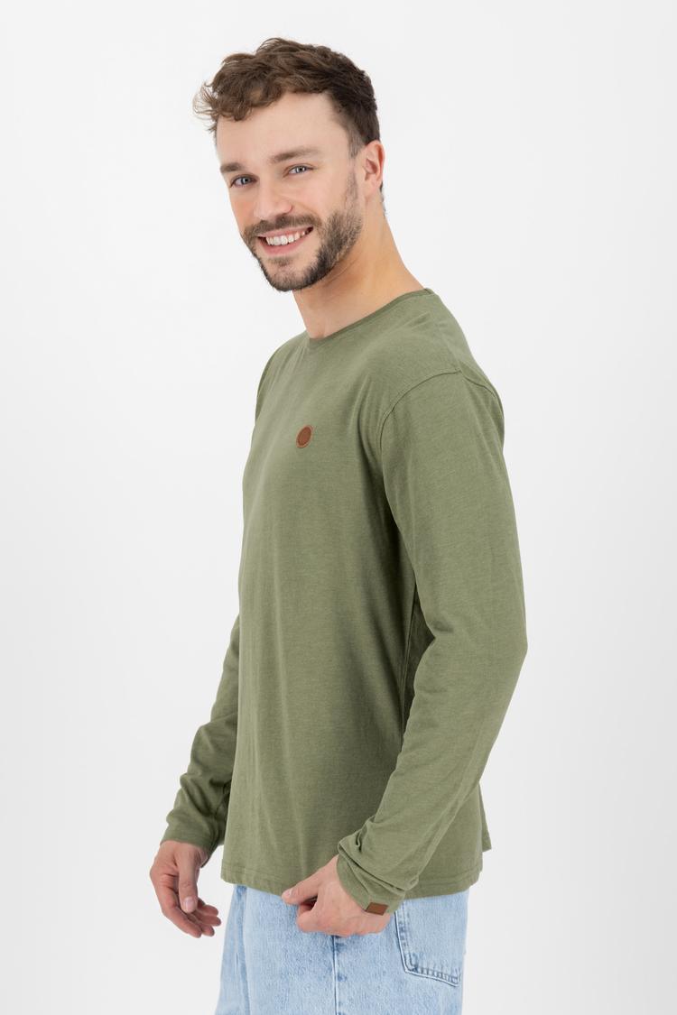 ALIFE AND KICKIN ALIFE AND KICKIN AlexAK A Langarmshirt Herren - dust melange - 1 | SportScheck