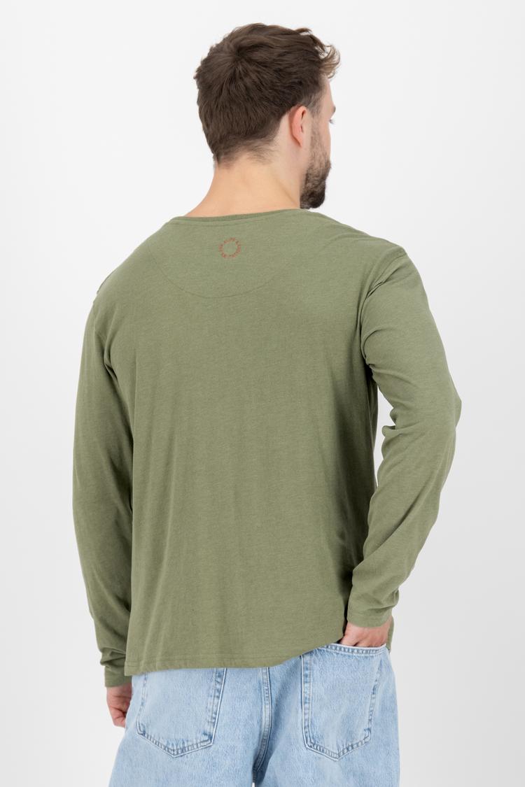ALIFE AND KICKIN ALIFE AND KICKIN AlexAK A Langarmshirt Herren - dust melange - 2 | SportScheck