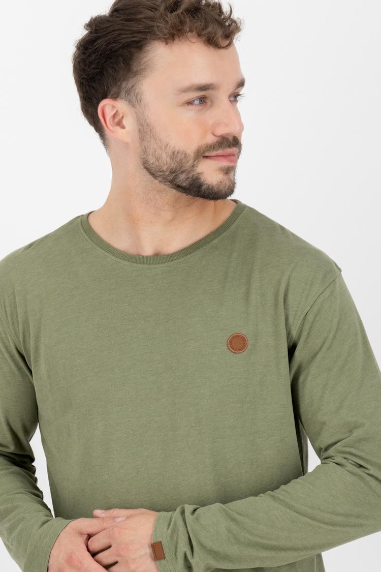 ALIFE AND KICKIN ALIFE AND KICKIN AlexAK A Langarmshirt Herren - dust melange - 3 | SportScheck