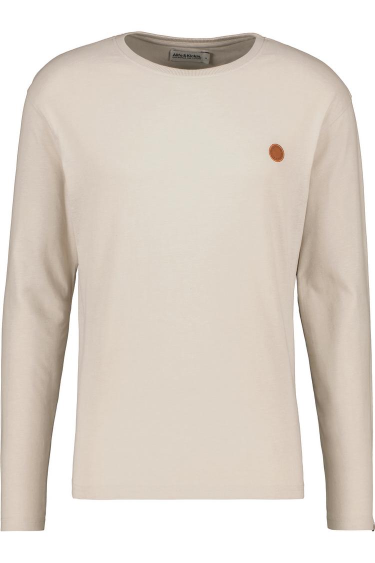 ALIFE AND KICKIN ALIFE AND KICKIN AlexAK A Langarmshirt Herren - pumice melange - 0 | SportScheck