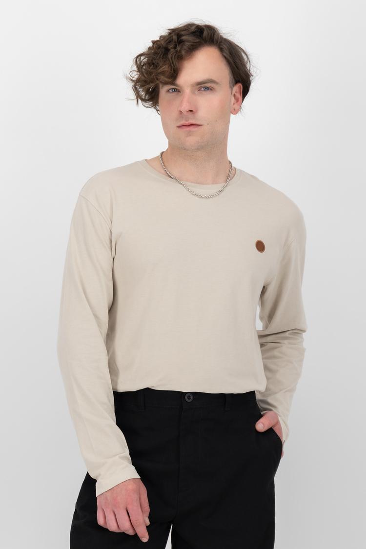 ALIFE AND KICKIN ALIFE AND KICKIN AlexAK A Langarmshirt Herren - pumice melange - 0 | SportScheck