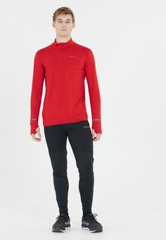 Rückansicht von Endurance TUNE XQL Laufshirt Herren 4332 Urban Red