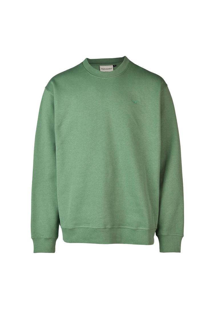 Cleptomanicx Cleptomanicx Ligull Boxy Sweatshirt Herren - Comfrey Green - 0 | SportScheck