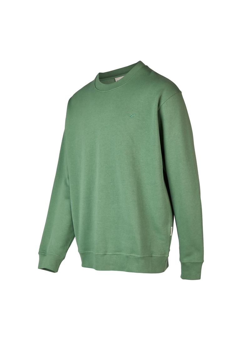 Cleptomanicx Cleptomanicx Ligull Boxy Sweatshirt Herren - Comfrey Green - 0 | SportScheck