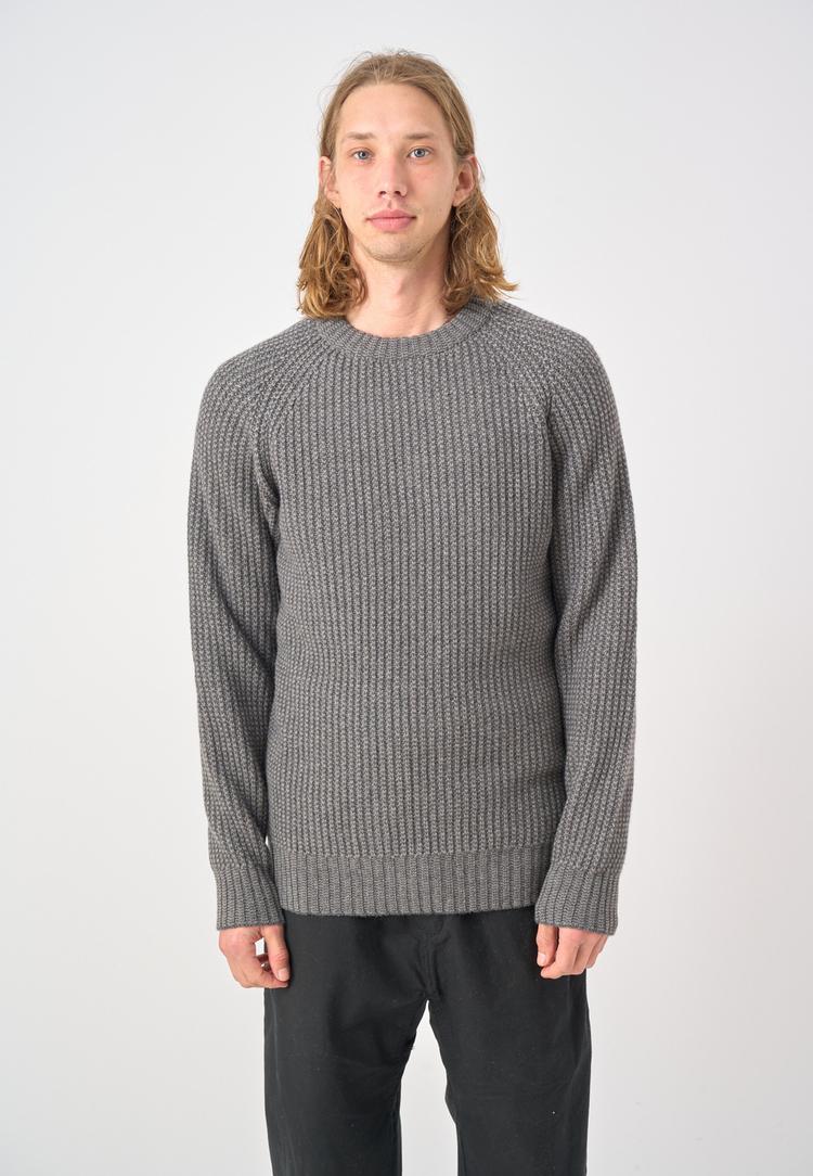 Cleptomanicx Cleptomanicx Big Ben Strickpullover Herren - Lava Smoke - 0 | SportScheck