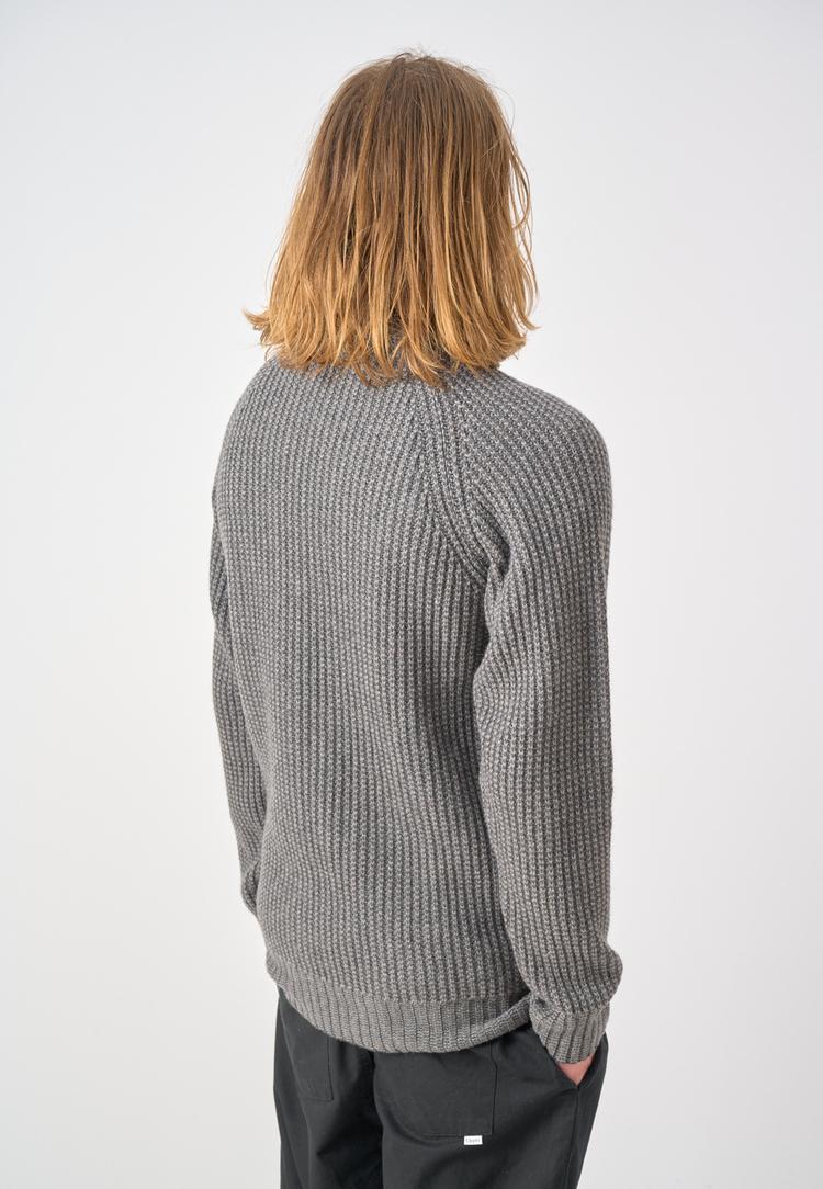 Cleptomanicx Cleptomanicx Big Ben Strickpullover Herren - Lava Smoke - 1 | SportScheck