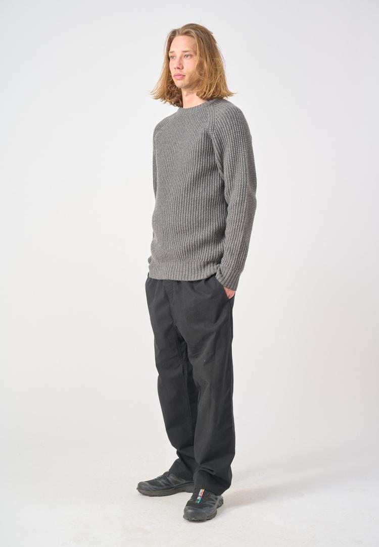 Cleptomanicx Cleptomanicx Big Ben Strickpullover Herren - Lava Smoke - 2 | SportScheck