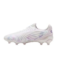 Rückansicht von PUMA KING Ultimate FG/AG Brilliance Damen Fußballschuhe Damen weissschwarz