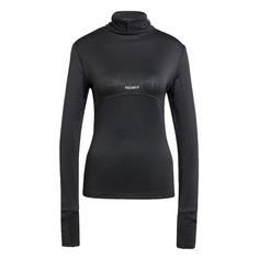 adidas TECHFIT COLD.RDY Funnel Neck Longsleeve Funktionsshirt Damen Black
