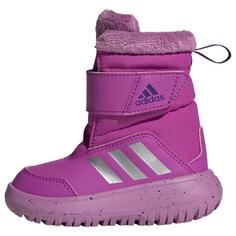 adidas Winterplay Kids Stiefel Winterschuhe Kinder Purple Burst / Silver Metallic / Preloved Purple