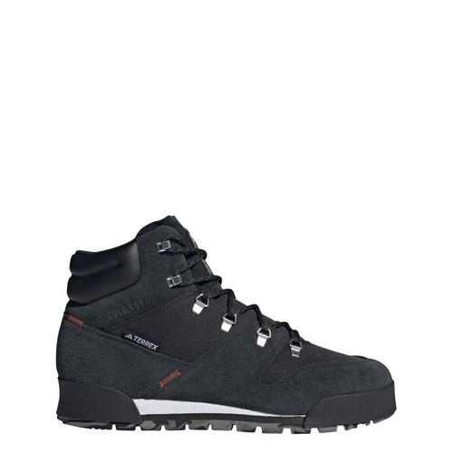 Rückansicht von adidas Terrex Snowpitch Cold.Rdy Wanderschuh Wanderschuhe Core Black / Core Black / Semi Impact Orange