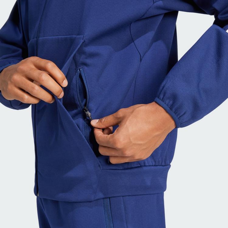 adidas adidas Frankreich Travel Z.N.E. Zip-Hoodie Sweatjacke Herren - Dark Blue - 0 | SportScheck