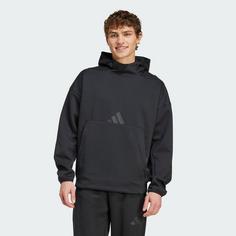 Rückansicht von adidas Z.N.E. Hoodie Hoodie Herren Black