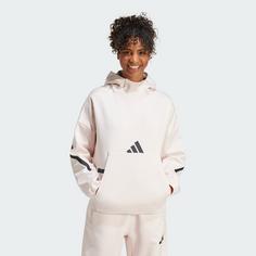 Rückansicht von adidas adidas Z.N.E. Hoodie Hoodie Damen Wonder Quartz