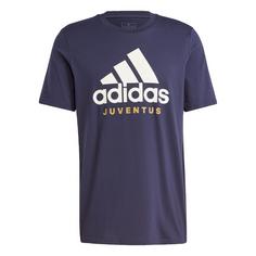 adidas Juventus Turin Seasonal Graphic T-Shirt Funktionsshirt Herren Legend Ink