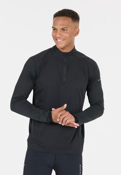 Rückansicht von Endurance Garth Langarmshirt Herren 1001 Black