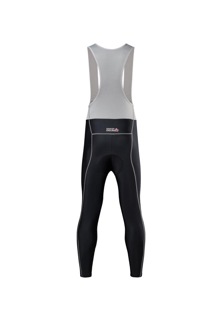 DANISH ENDURANCE DANISH ENDURANCE Cycling Bib Fahrradhose Herren - Black/Grey - 0 | SportScheck